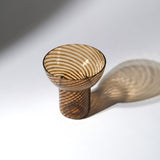 PLASH Glass Swirl Brown