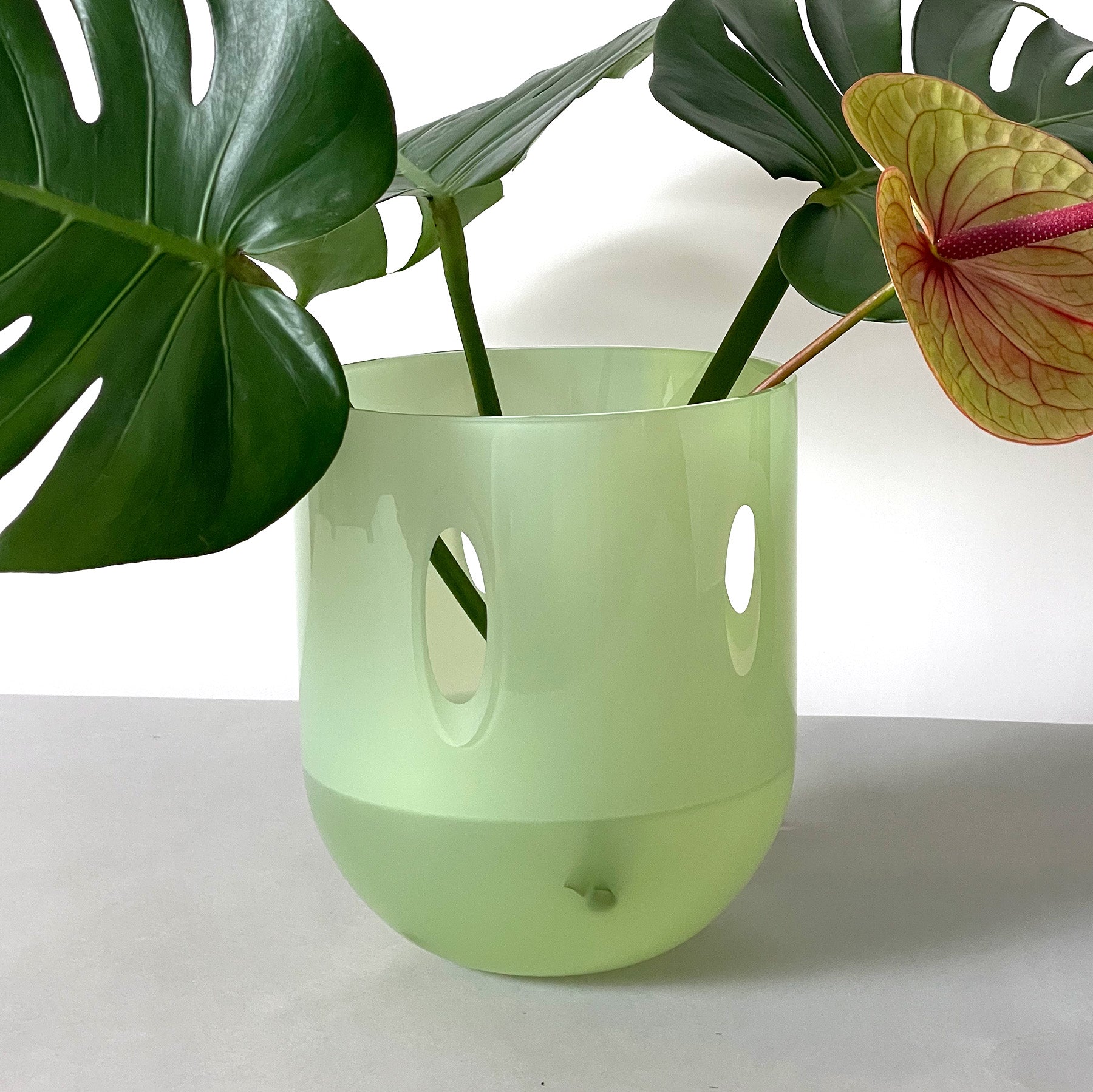 ECLIPSE Vase, Wide, Green - Green