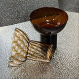 PLASH Glass Swirl Brown