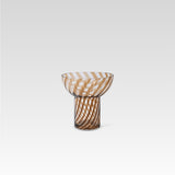 PLASH Glass Swirl Brown