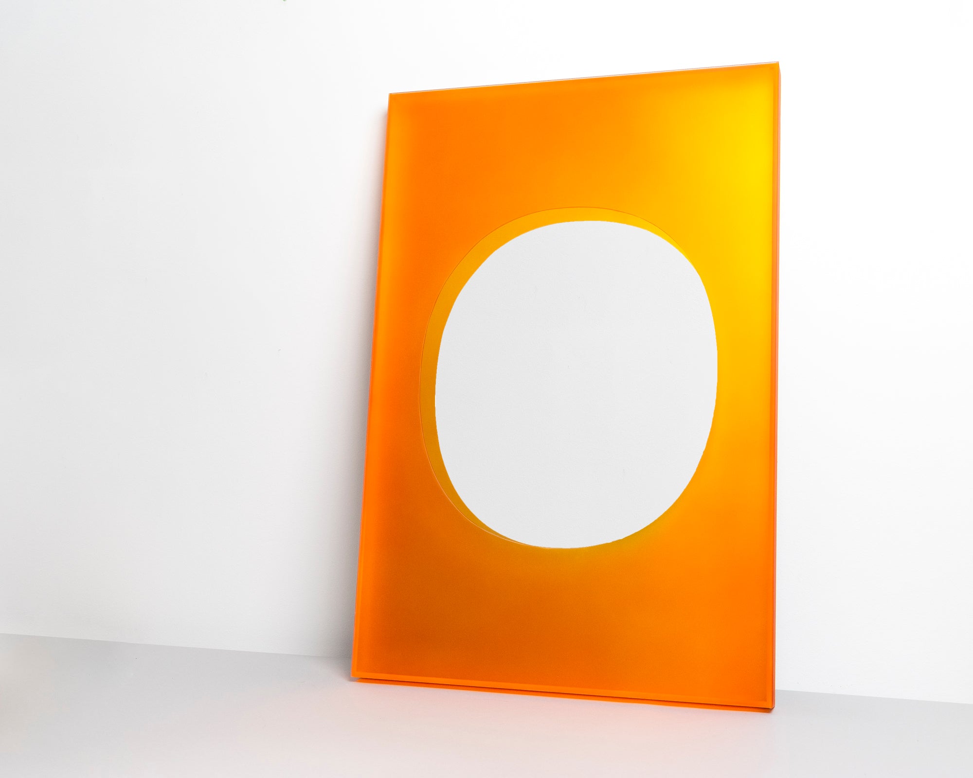 AQUARIUM MIRROR, ORANGE